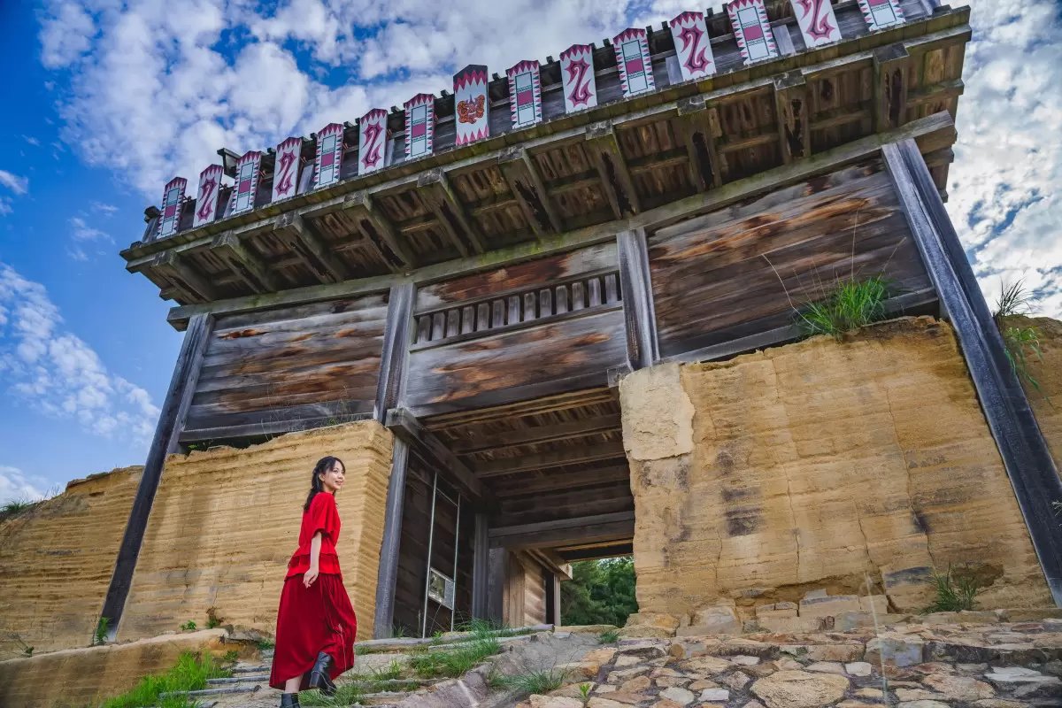 🏯 키노조 성 서문 (키노조 니시몬)